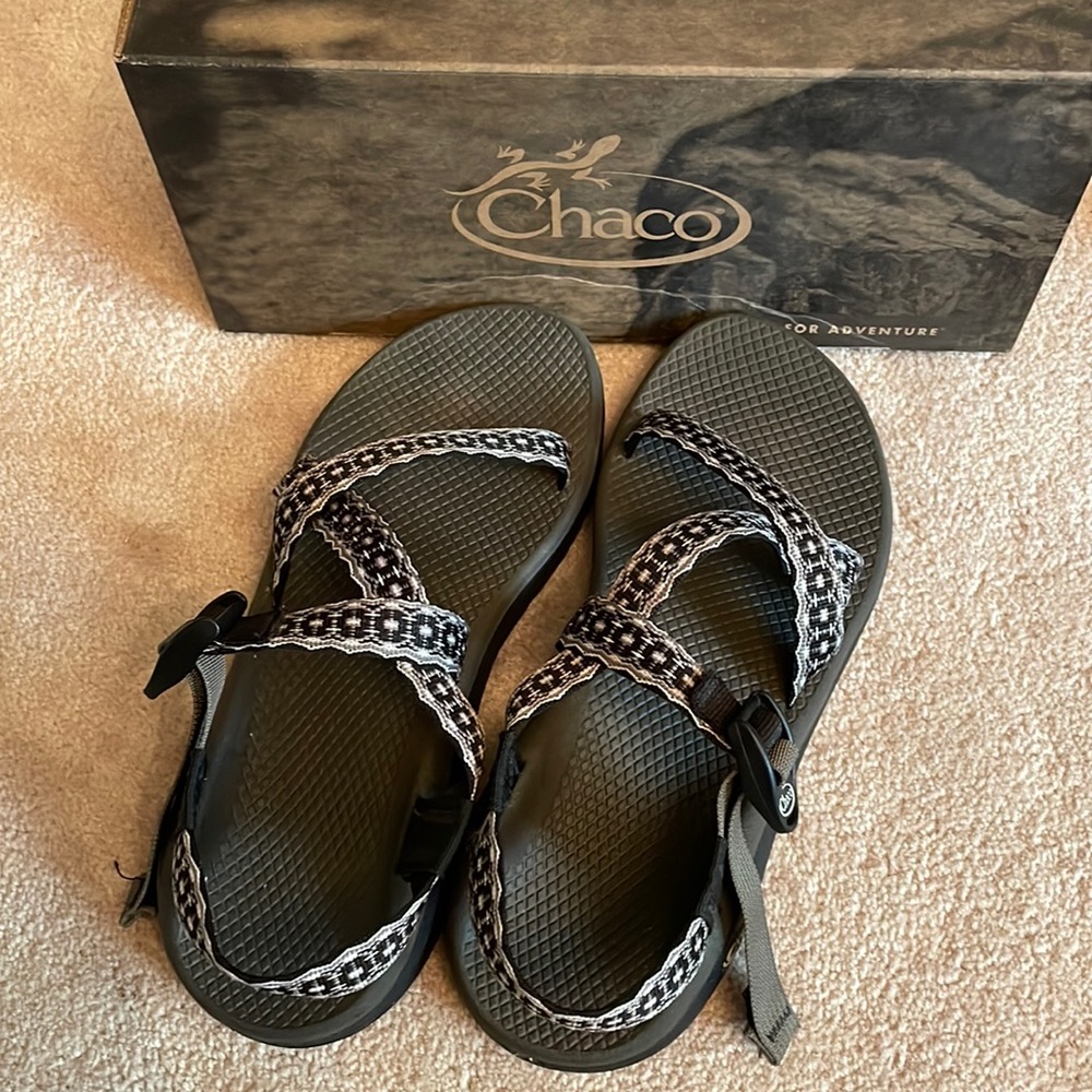 Chacos  Zcloud Venetian black womens 10 EUC